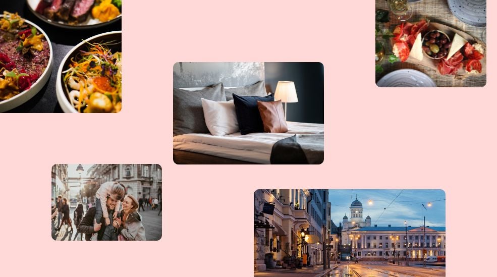 Viikonloppupaketti sisältäen 3 ruokalajin illallisen